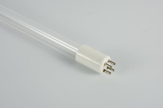 2 tubo UV-C di trattamento dell'acqua leggera della lampada battericida UV del tubo del quarzo 75W T5 T8 dei perni
