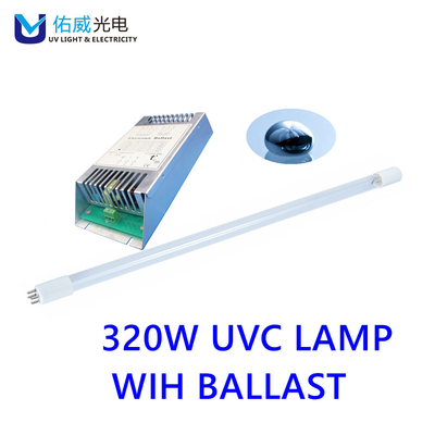 320w luce UVC con zavorra Ambiente di lavoro ad alta temperatura G13
