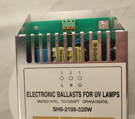 320W che attenua alimentatore elettronico per il reattore germicida della lampada della doppia amalgama