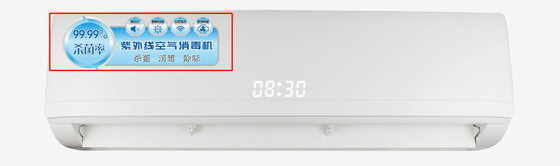 caduta portatile del depuratore d'aria del purificatore dell'aria del prodotto di 190W 100m2 sulla parete