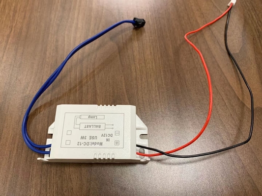 Reattore UV 12VDC Reattore elettronico da 3W UV di piccola potenza che uccide i batteri