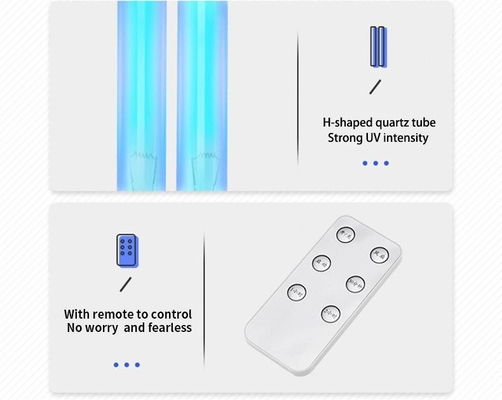 luce UV-C germicida di sterilizzazione di alto potere di disinfezione del depuratore d'aria 70w