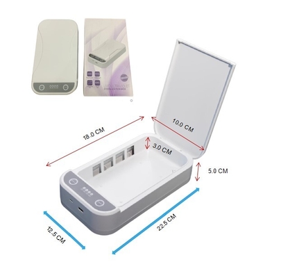 Pulitore profondo della borsa della scatola di sterilizzazione di disinfezione del cellulare ultrasonico UV