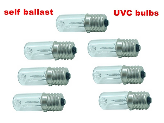 l'auto germicida UV della lampada 3W dell'invertitore di CC di 10V 12V ha equilibrato il supporto della lampada E17
