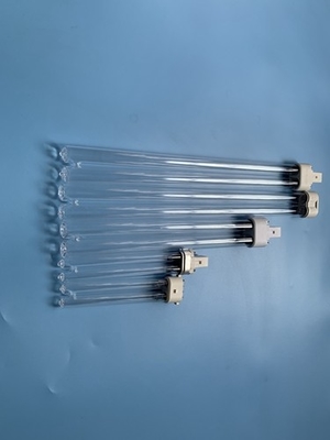 Tipo lampada UV leggera UV-C di vetro di H di disinfezione dell'ozono dei tubi 185nm di 40W per aria
