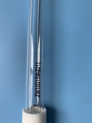 I tubi di luce UV del gas di scarico del quarzo 10W 212mm uccidono la lampada UV-C della disinfezione dell'acaro