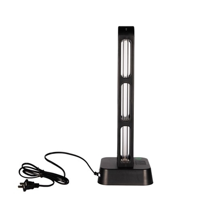 Lampada germicida UV-C portatile nera leggera UV-C di colore 254nm 40W per la Camera