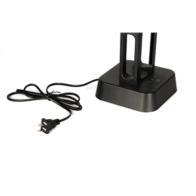 Lampada germicida UV-C portatile nera leggera UV-C di colore 254nm 40W per la Camera