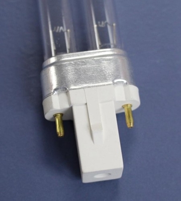 4 lampada germicida UV di disinfezione dell'acqua di forma di luce UV H di PIN Single Ended 9W