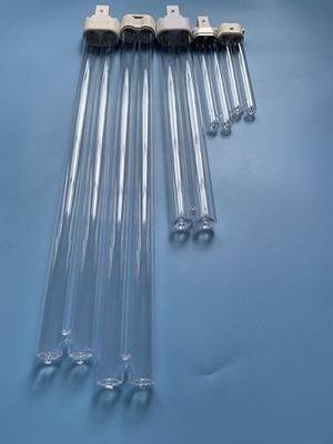 5W i tubi leggeri UV-C H modellano la lampada UV-C della lampada 254nm della metropolitana UV germicida del quarzo