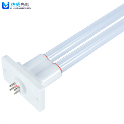 Lampada UV ad amalgama da 185 nm a forma di U O3 Olio di decomposizione UVC ad alto ozono