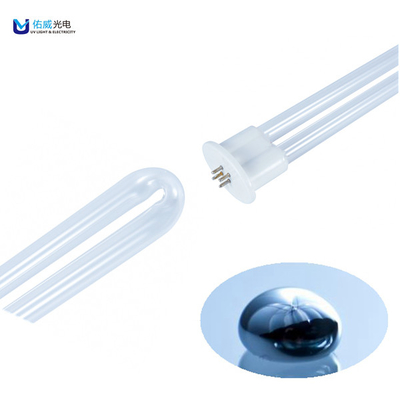 Trattamento delle acque reflue domestiche Lampada UV a forma di U da 100 W con luce UVC