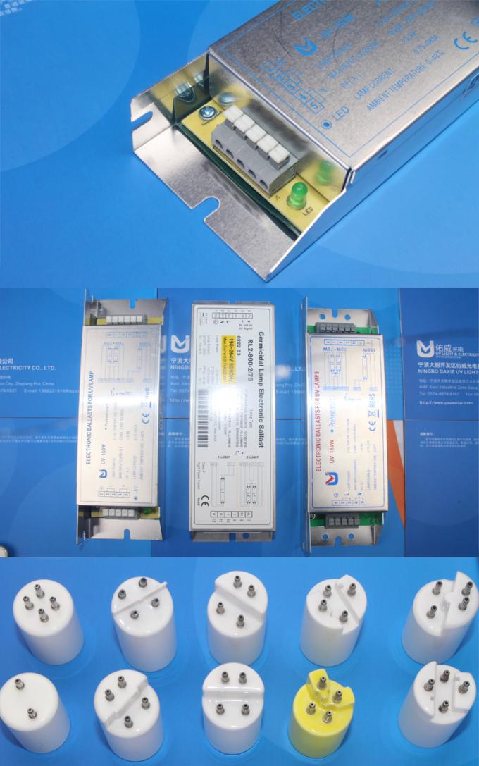 Alimentatore elettronico per gli alimentatori elettronici germicidi della lampada 15w del virus dei germi di scarico ad alta intensità leggero leggero UV-C di disinfezione